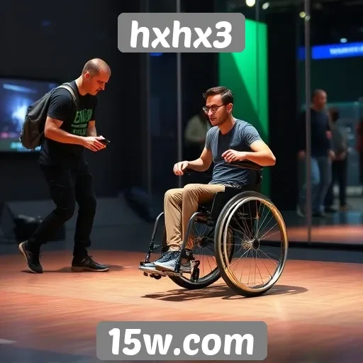 Acessibilidade no hxhx3 para jogadores com deficiência